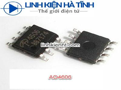 AO4606 MOSFET trên bo cao áp LCD Laptop AO4606 MOSFET trên bo cao áp LCD Laptop